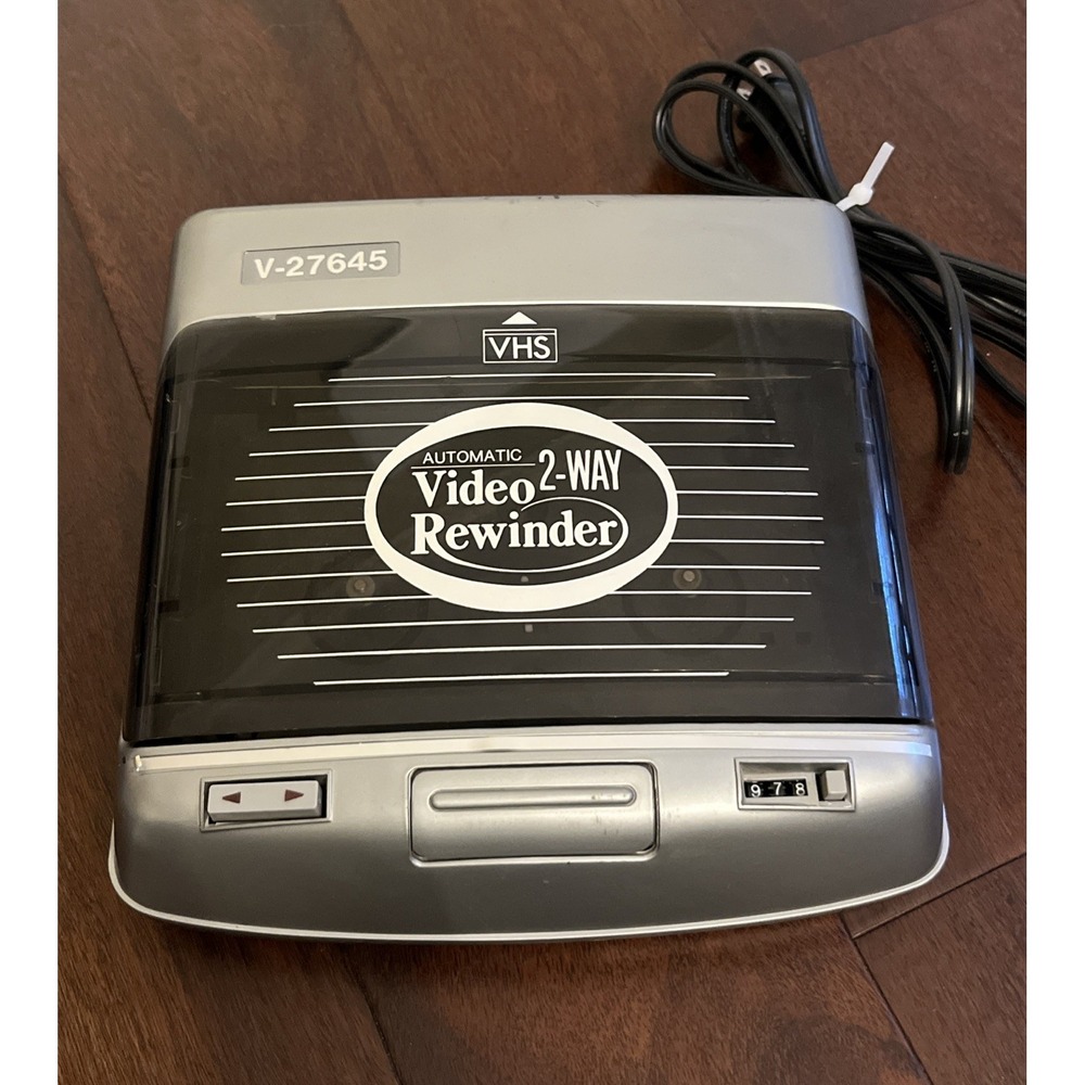Vintage Kinyo UV-810 VHS Video Cassette Rewinder 2-Way Automatic Forward V-27645